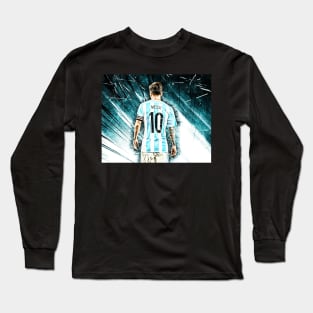 Lionel Messi 10 Long Sleeve T-Shirt